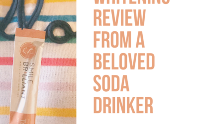 At Home Teeth Whitening Review from a Beloved Soda Drinker