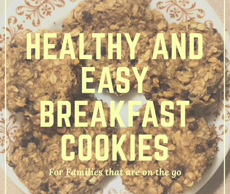 Healthy and Easy Breakfast Cookies