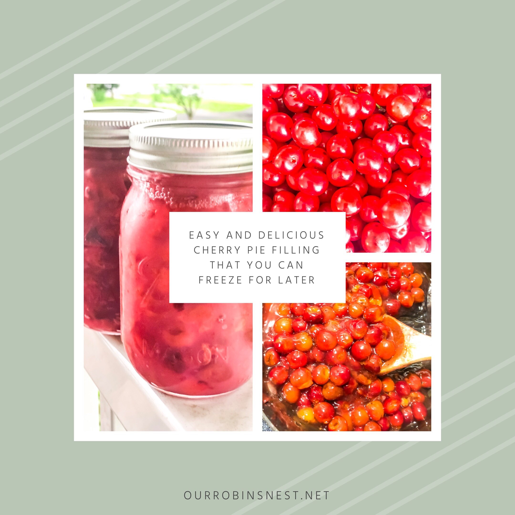 easy and delicious cherry pie filling