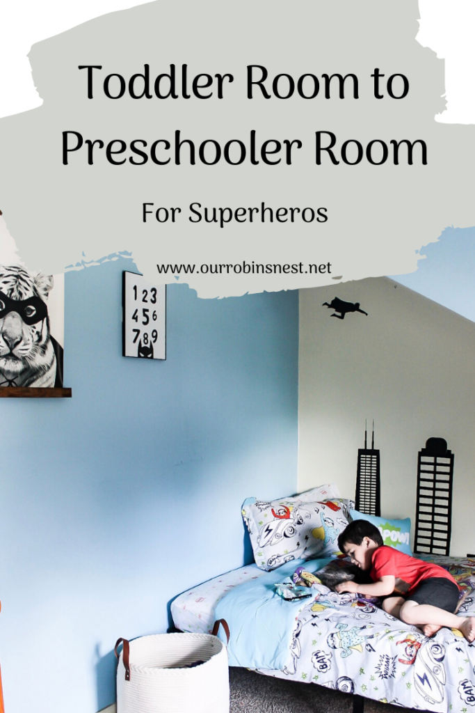 preschooler bedroom makeover