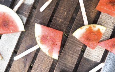 Chili Lime Watermelon Pops