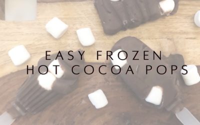 Easy Frozen Hot Cocoa Pops