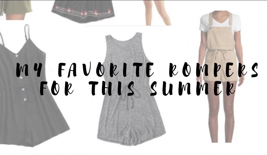 My Favorite Rompers for This Summer