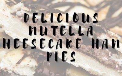 Delicious Nutella Cheesecake Hand Pies