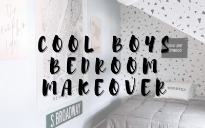 Cool Boys Bedroom Makeover