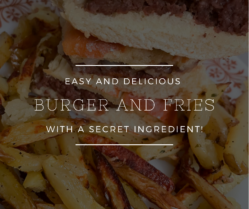 Easy and Delicious Burgers with Fries