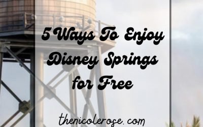 5 Ways to Enjoy Disney Springs for Free
