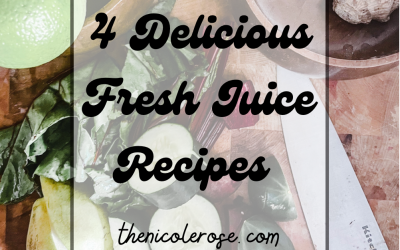 4 Delicious Fresh Juice Recipes