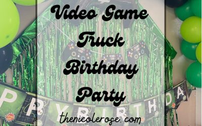 Video Game Truck Birthday Party