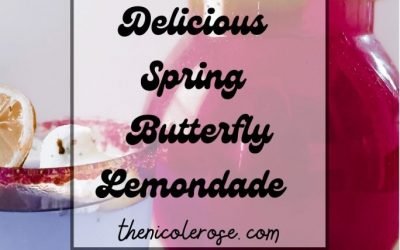 Spring Butterfly Lemonade Just in Time for Spring