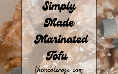 Simply Made Marinated Tofu