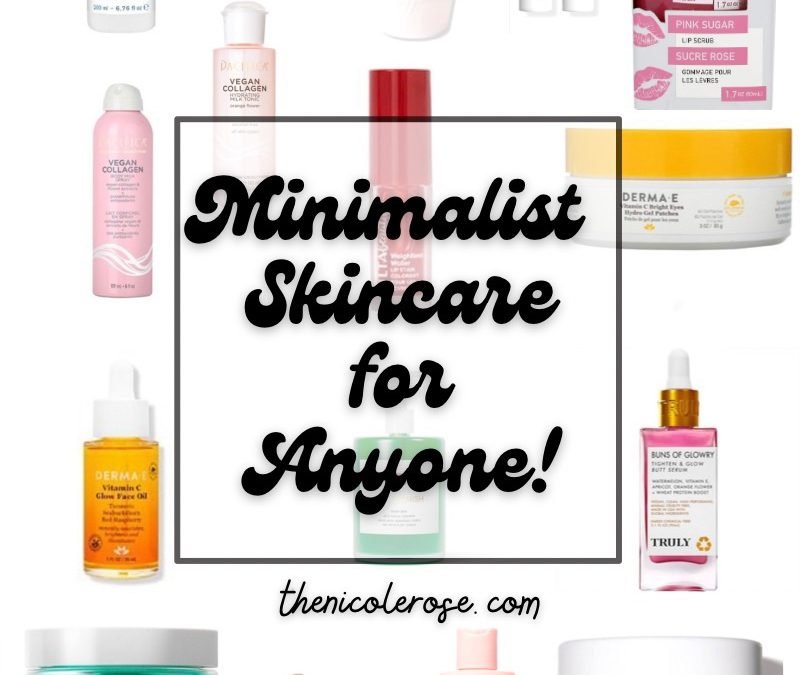 Minimalist Skincare Products
