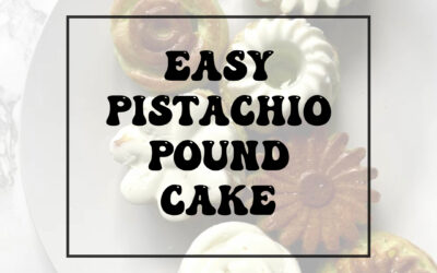 Pistachio Poundcake