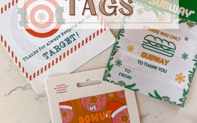 Free Printable Gift Card Tags