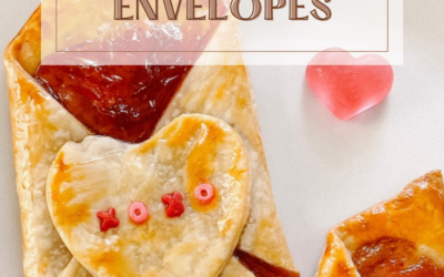 Raspberry Hand Pie Envelopes