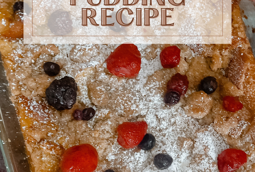 Challah Bread Pudding Recipe