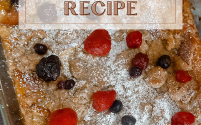 Challah Bread Pudding Recipe