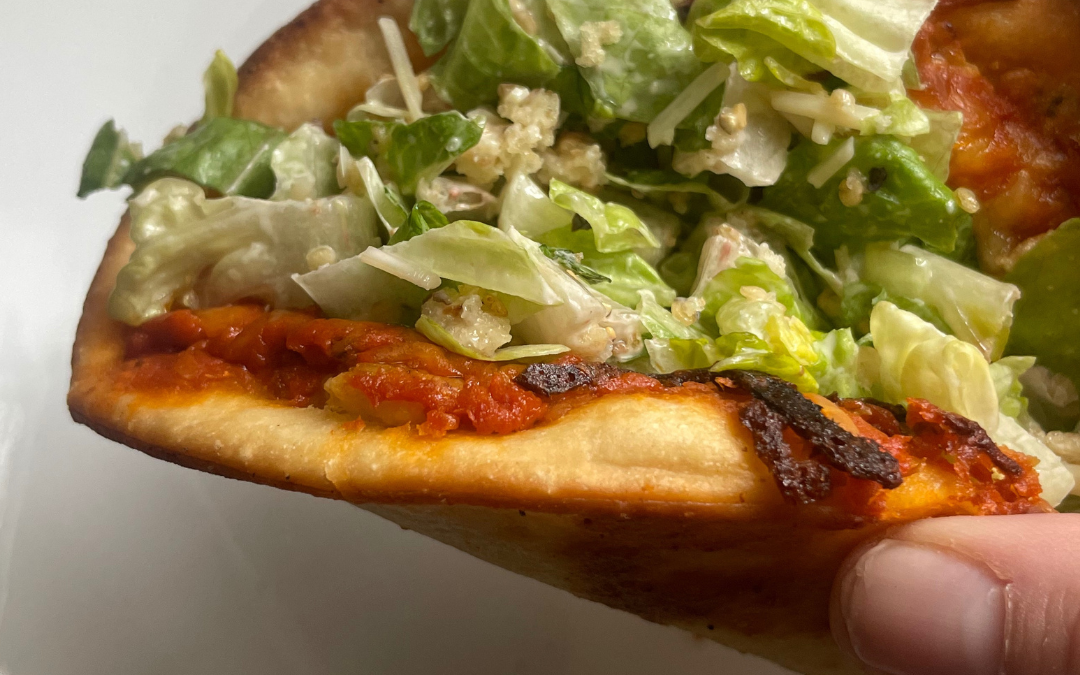 Chicken parm smash tacos