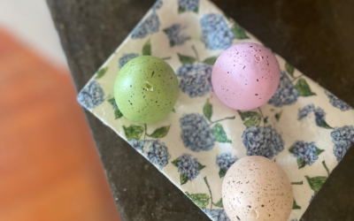 DIY Air-Dry Clay Egg Tray